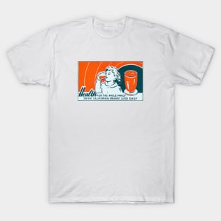 1930s Drink California Orange Juice T-Shirt